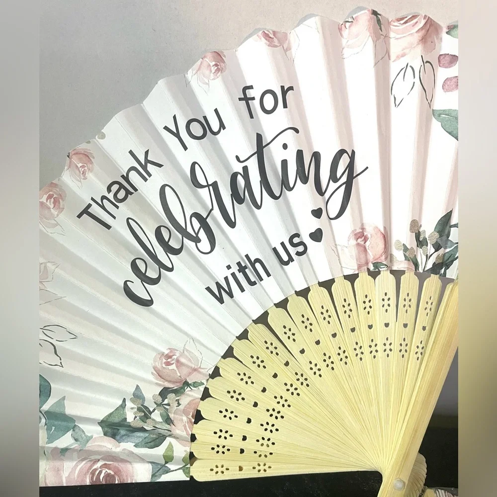 Wedding Pkg Bride Groom Figurine Thank You Fans Gift Tags Confetti Bride Banner